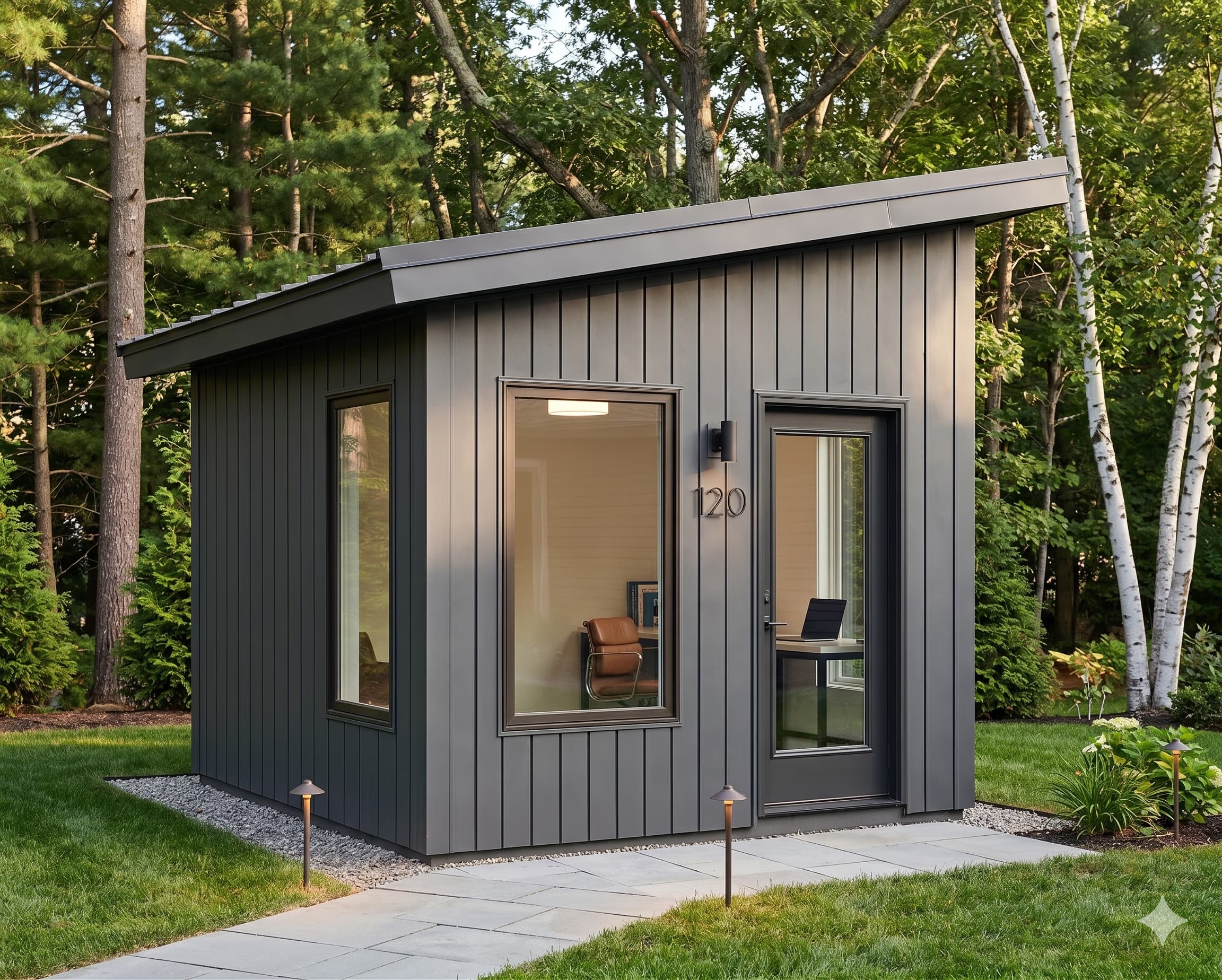 10x14 HAVEN backyard studio concept by Place Buildings - Image 1
