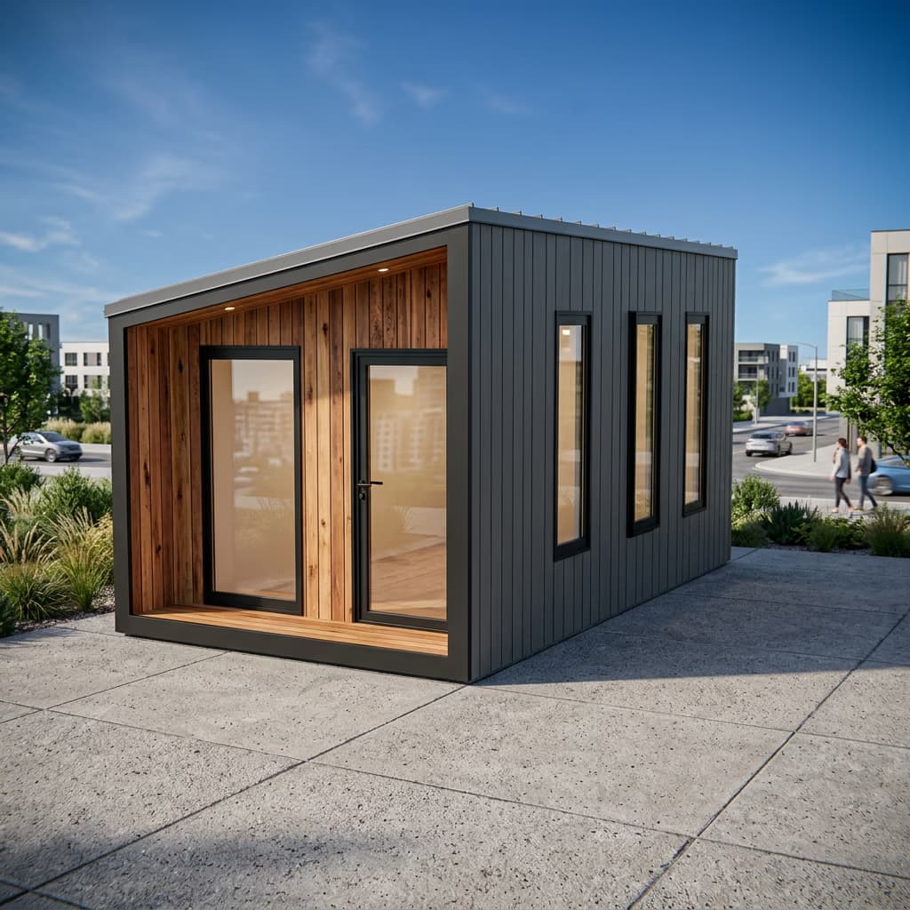10x18 SANCTUARY backyard studio concept by Place Buildings - Image 1